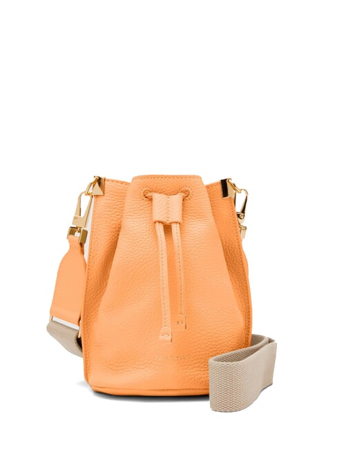 COCCINELLE HYLE Mini Bucket-Umhängetasche aus Leder Sonnenaufgang - Damentaschen