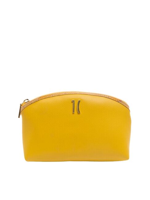 ALVIERO MARTINI PRIMA CLASSE GEO Runde Schönheit mit Logo honiggelb - Beauty-Case