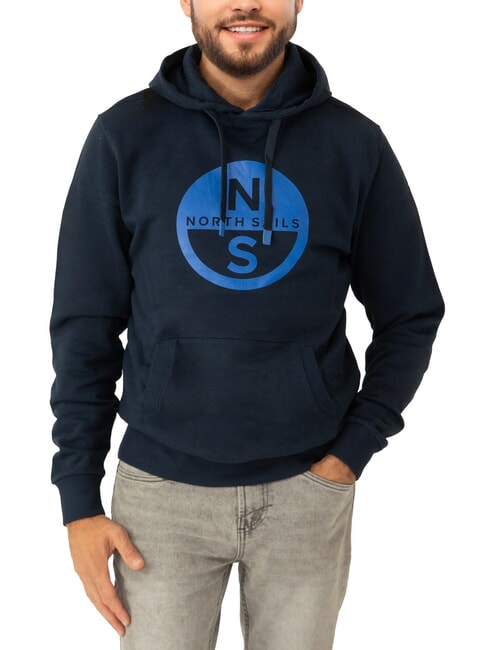 NORTH SAILS BASIC Kapuzenpullover mit Logo-Print Kombination 1 - Sweatshirts Herren