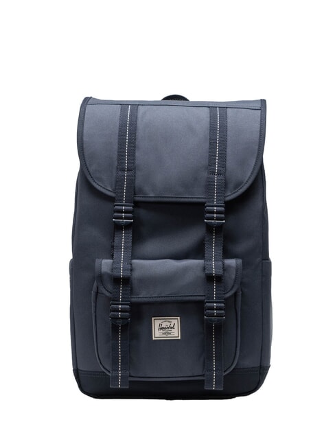 HERSCHEL LITTLE AMERICA MID Mittelgroßer Rucksack blaue Schatten/nach Mitternacht - Rucksäcke für Schule &amp; Freizeit