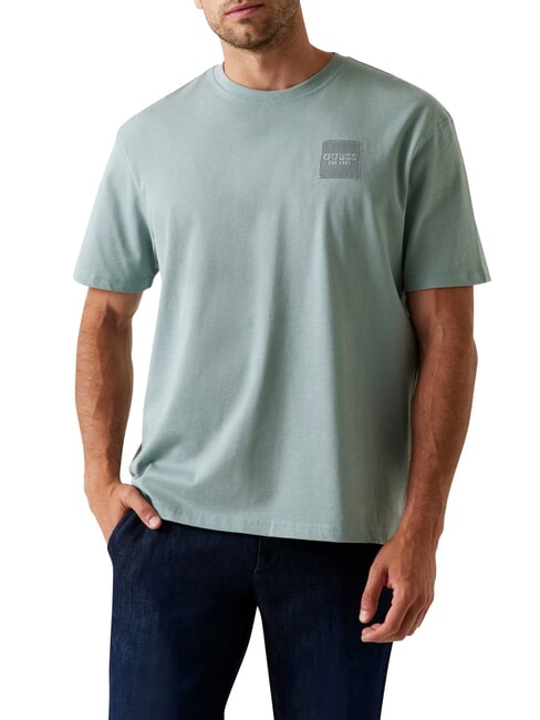 GUESS PATCH AT CHEST  Baumwoll-T-Shirt voll grau - Herren-T-Shirts