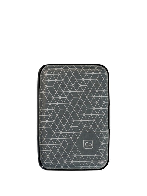 GO TRAVEL GO  Starrer RFID-blockierender Kartenhalter Schwarz - Reisezubehör