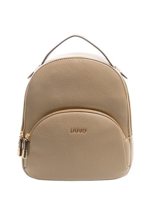 LIUJO MANHATTAN Mittelgroßer runder Rucksack mit Tasche Wüstentaupe - Damentaschen