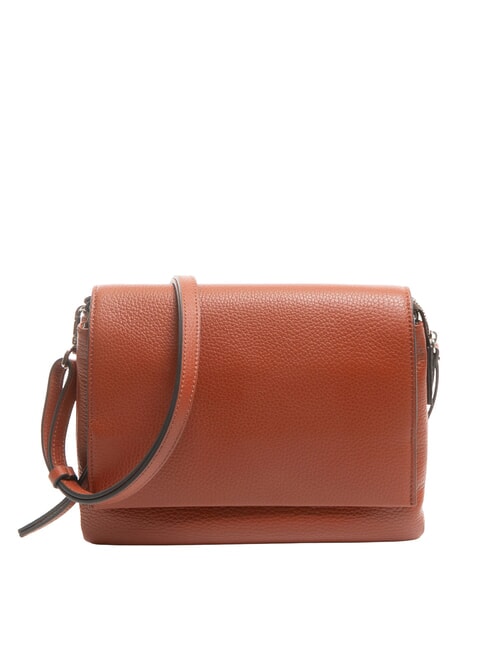 GIANNI CHIARINI THREE Umhängetasche aus Leder ziegelrot - Damentaschen