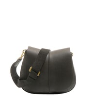 GIANNI CHIARINI HELENA ROUND Ledertasche mit doppeltem Schultergurt - Damentaschen