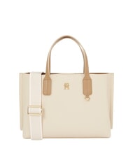 TOMMY HILFIGER TH DISTINCT Handtasche, mit Schultergurt klassisches beige - Damentaschen - 1