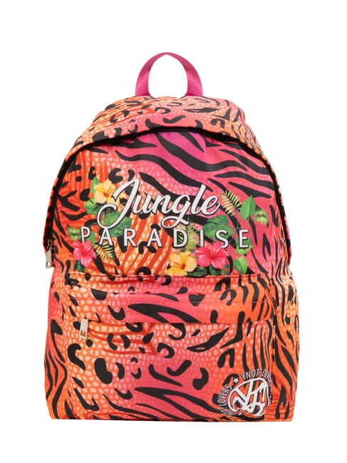YNOT JUNGLE PARADISE Bedruckter Rucksack Fuchsie - Damentaschen