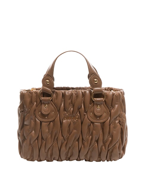 LIUJO AIDE Kleine gesteppte Tragetasche Wildleder- - Damentaschen