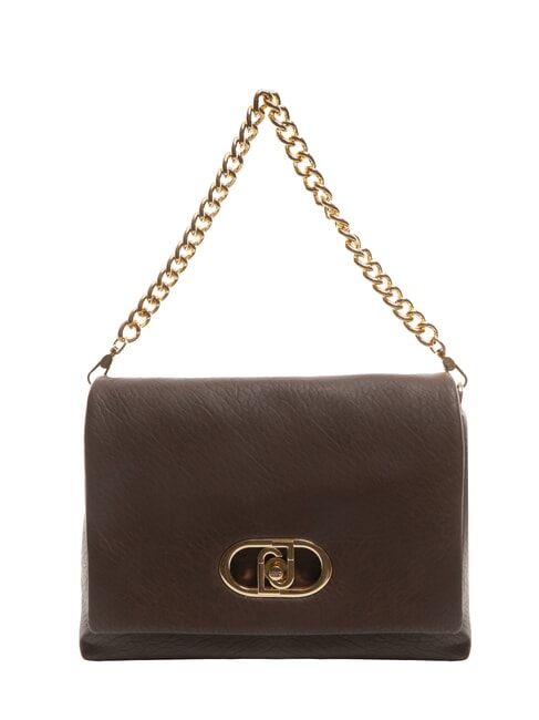 LIUJO LAPUFFY Umhängetasche mit Überschlag braunes Licht - Damentaschen