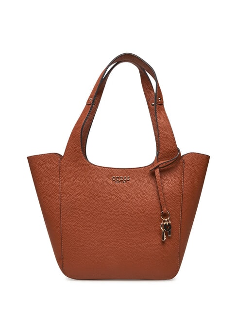 GUESS CALISTA 2 Umhängetasche Karamell - Damentaschen