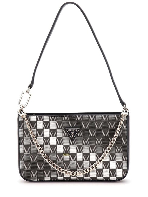 GUESS G WAVE 2 Umhängetasche schwarzes Logo - Damentaschen