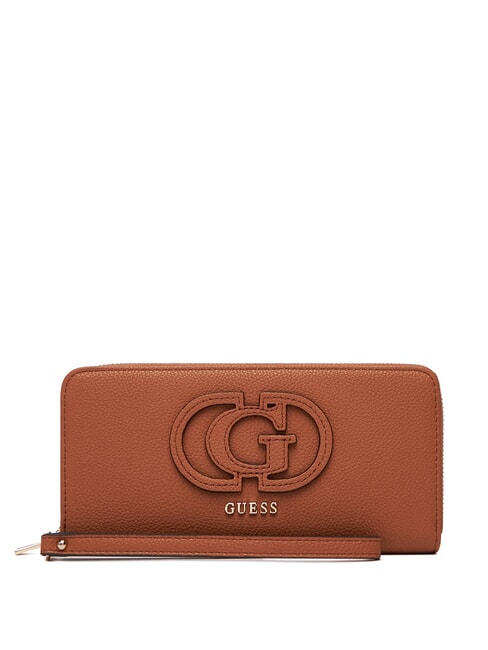 GUESS CALEBRA Geldbörse COGNAC - Brieftaschen Damen