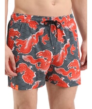 SUN68 JAPAN Herren Strandkostüm Schwarz - Herrenbadehosen - 1