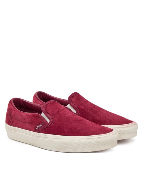 VANS CLASSIC Slip-On-Sneakers aus Wildleder Rhododendron - Schuhe Unisex