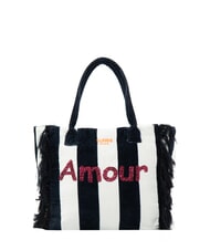 SUN68 FANCY SPONGE ALLOVER Strandtasche aus Canvas mit Schulterriemen - Damentaschen