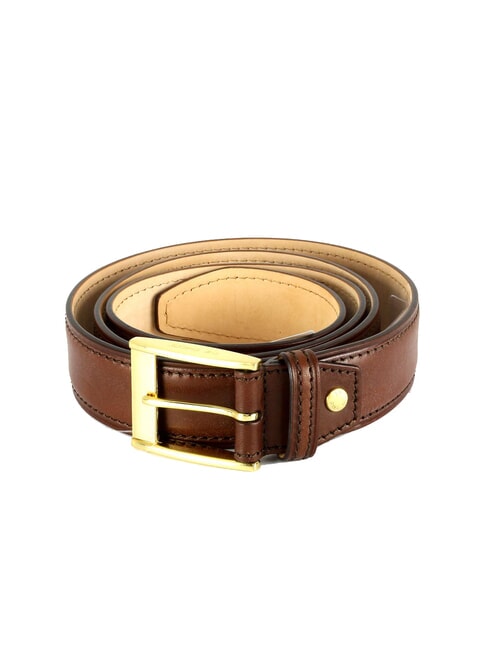 THE BRIDGE STORY Kürzbarer Ledergürtel BRAUN - Gürtel