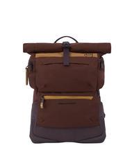 PIQUADRO CAMPIONARIO - CORNER 2.0 15,6-Zoll-PC-Rucksack, mit Regenh&uuml;lle BRAUN - PC-Rucks&auml;cke - 1