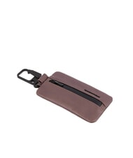 PIQUADRO FINN Leder-Schlüsselanhänger mit Karabiner - Schlüsselanhänger und Schlüsseletuis