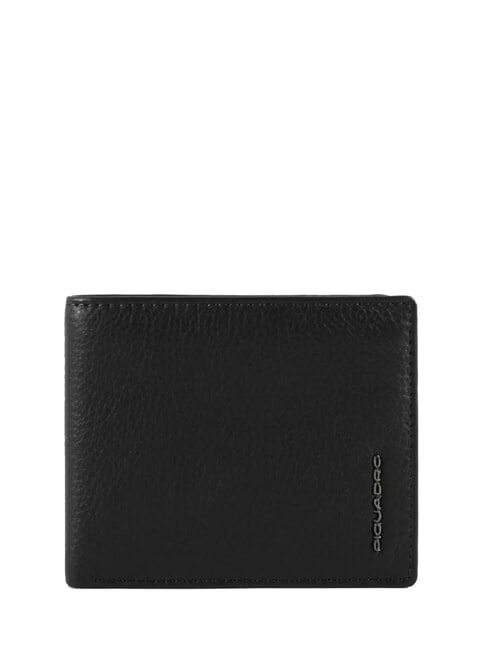 PIQUADRO MODUS SPECIAL Ledergeldbörse Schwarz - Brieftaschen Herren