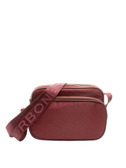 BORBONESE CAMERA CASE SMALL ECO LINE  Schultertasche Merlot - Damentaschen