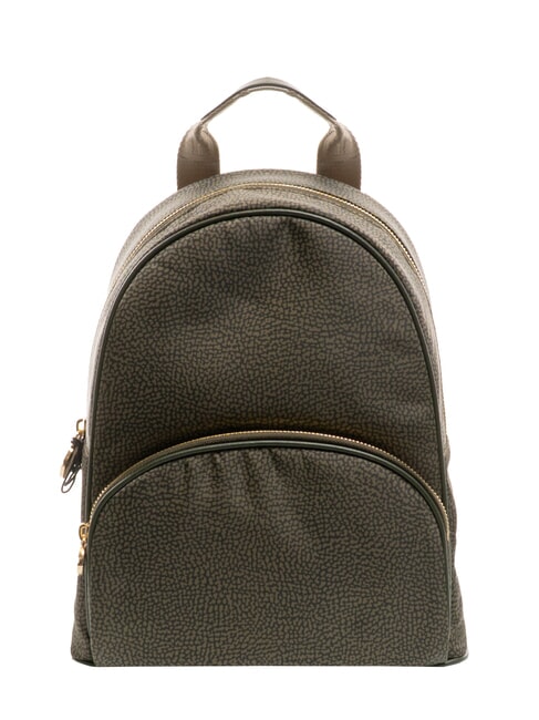 BORBONESE MEDIUM ECO LINE Damenrucksack Lorbeer - Damentaschen