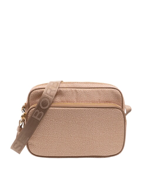 BORBONESE CAMERA CASE MEDIA ECO LINE Umhängetasche mauve - Damentaschen