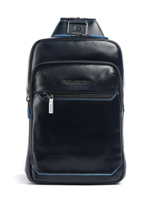 PIQUADRO BLUE SQUARE Tragbarkeit eines Rucksacks mit einer Schulter Blau - PC-Rucksäcke