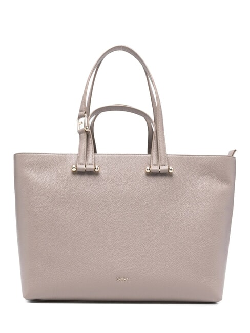 FURLA DUETTO Hand-/Schulter-Shopper grauer Stuck - Damentaschen