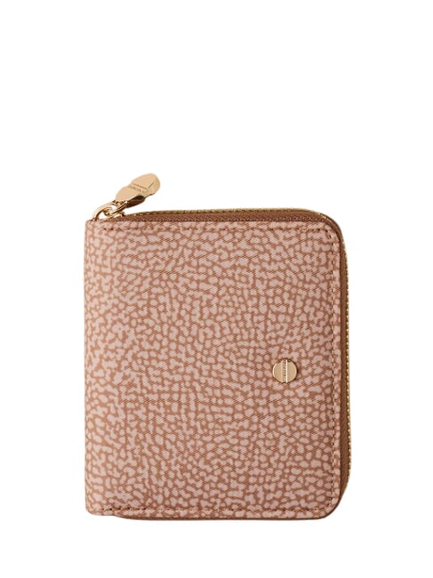 BORBONESE CLASSICA Geldbörse mit mittlerem Reißverschluss mauve - Reisetaschen