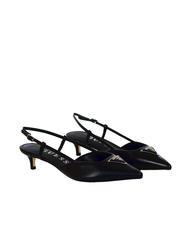 GUESS JESSON Slingback-Pumps aus Leder - Damenschuhe