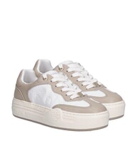 GUESS SWOLE Turnschuhe weißbeige - Damenschuhe - 1
