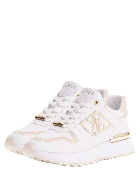 GUESS KOYAA Turnschuhe weiße Creme - Damenschuhe
