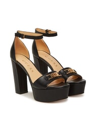 GUESS SETTLE Hohe Ledersandalen - Damenschuhe