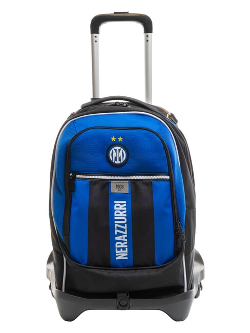 INTER INSIEME PER LA VITTORIA Abnehmbarer 3-Rad-Trolley-Rucksack Elektrisches Blau - Rucksäcke mit Trolleyfunktion