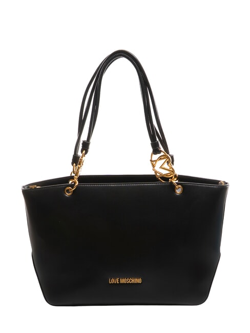 LOVE MOSCHINO JEWEL Schulter-Einkaufstasche Schwarz - Damentaschen