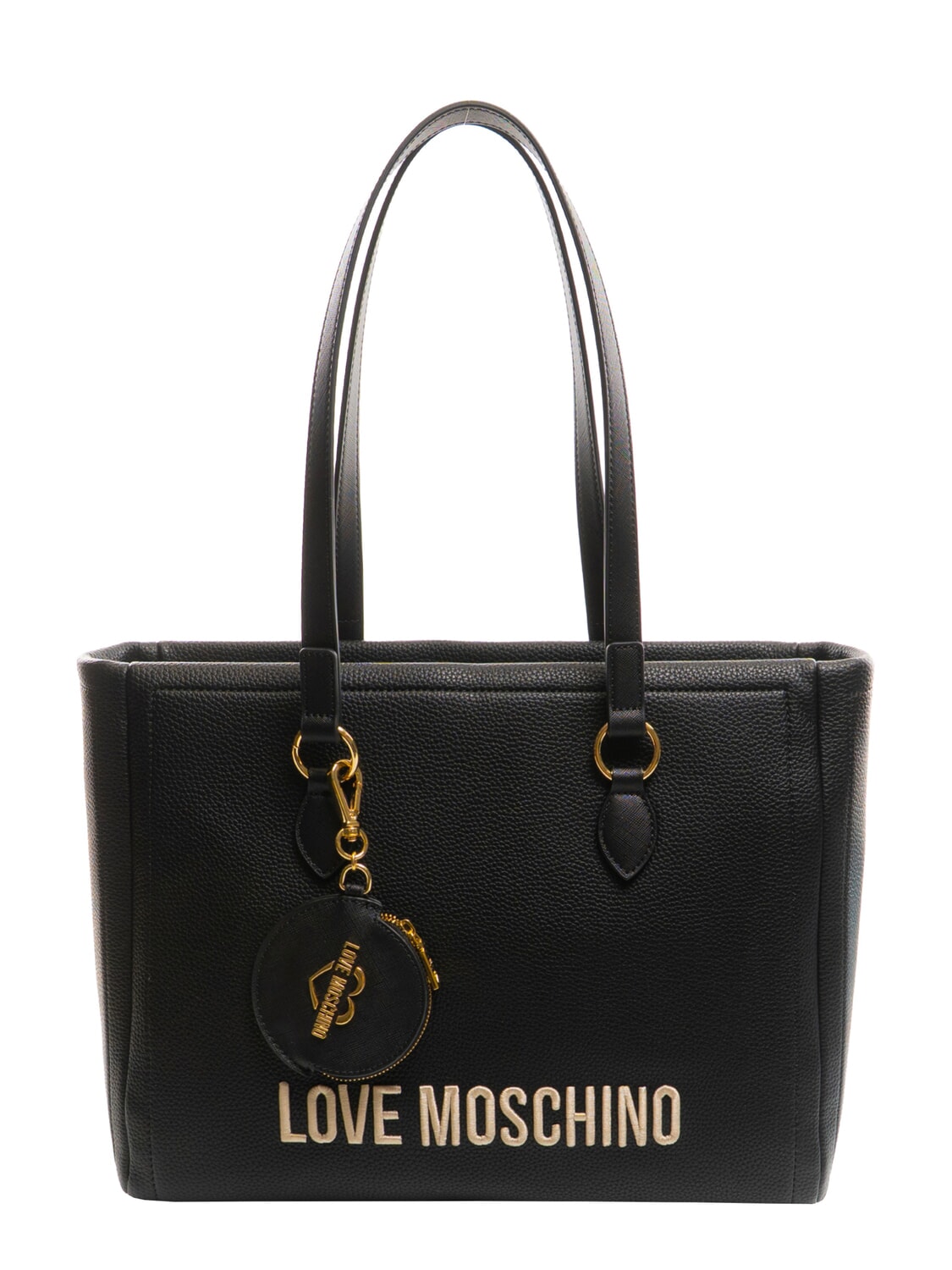 Love Moschino Camo Core Einkaufstasche Mit Beutel Schwarz