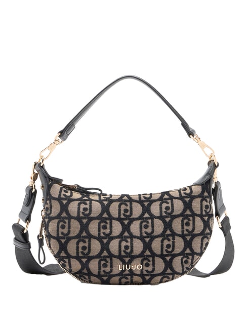 LIUJO KALISKA Kleine Jacquard-Umhängetasche Tabak - Damentaschen