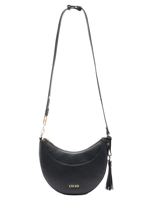 LIUJO CIRRY Mittelgroße Umhängetasche mit Quaste SCHWARZ - Damentaschen