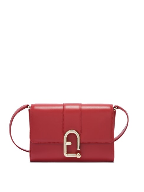 FURLA URBAN Kleine Umhängetasche aus Leder Lack - Damentaschen