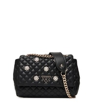 GUESS EVERLEE Stepptasche mit Applikationen - Damentaschen