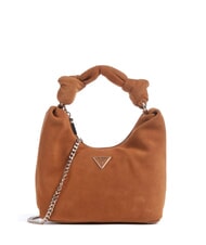 GUESS ISOTTA Wildledertasche mit Kette - Damentaschen