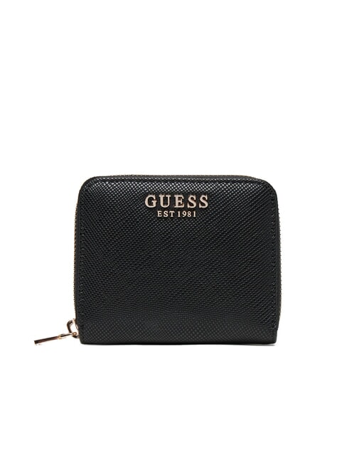 GUESS LAUREL 2  Kleine Geldbörse mit Rundum-Reißverschluss SCHWARZ - Brieftaschen Damen