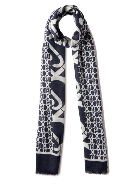 LIUJO LOGO Stola mit Aufdruck Denim - Schals