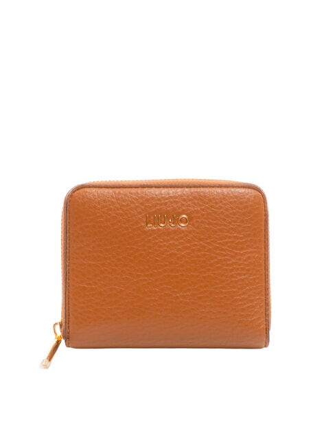 LIUJO CALIWEN Mittelgroße Brieftasche mit Rundum-Reißverschluss Lebkuchen - Brieftaschen Damen