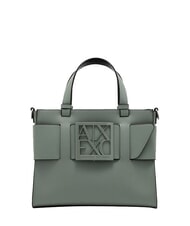 ARMANI EXCHANGE SUSIE Mini-Handtasche mit Schultergurt Salbei - Damentaschen - 1