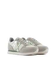 ARMANI EXCHANGE RIO Turnschuhe grau + d.frosty grün - Damenschuhe - 1
