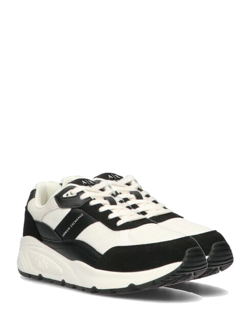 ARMANI EXCHANGE A|X Sneaker mit seitlichem Logo-Print bla / wow - Herrenschuhe