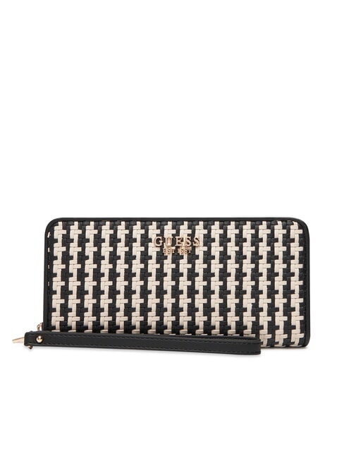 GUESS MIREMA Große gewebte Brieftasche Mehrfarbig - Brieftaschen Damen