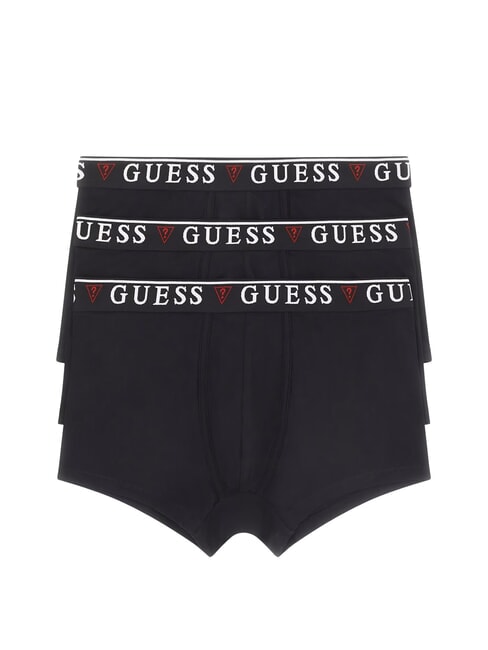 GUESS BRIAN HERO 3 Paar Boxershorts Tiefschwarz mit Frost g - Herrenslip