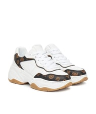 GUESS HAPYY3 Sneaker mit Pfingstrosen-Logoeinsätzen - Damenschuhe